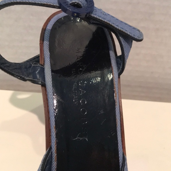 Marc Jacobs Denim High Heeled Shoes - Picture 5 of 10